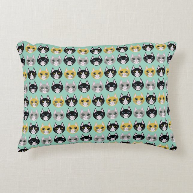 Cojín Decorativo Gatos (Anverso)