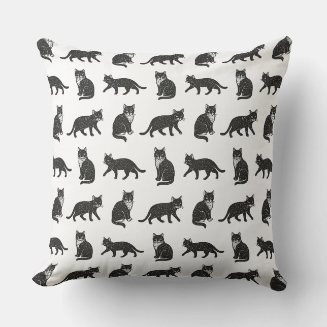 Cojín Decorativo Gatos (Anverso)