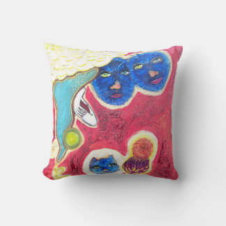 Cojín Decorativo gatos azules