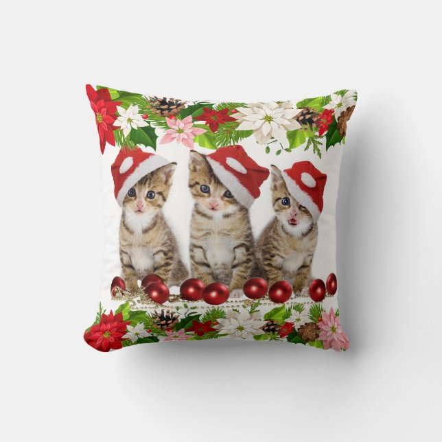 Cojín Decorativo Gatos cortos (Anverso)