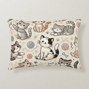 Cojín Decorativo Gatos cortos