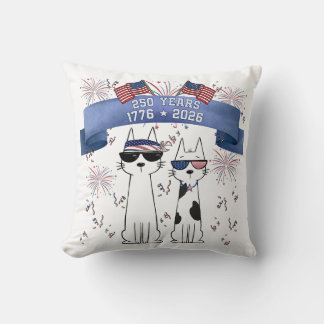 Cojín Decorativo Gatos geniales del 250 aniversario
