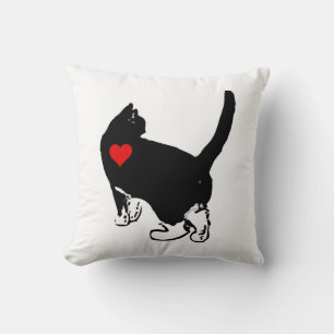 Cojín Decorativo Gatos que muestran amor