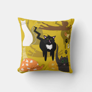 Cojín Decorativo Gatos tan diferentes.