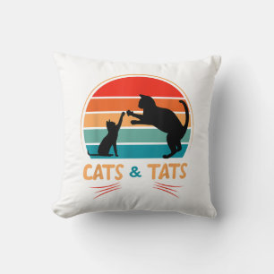 Cojín Decorativo Gatos & Tats - Gato