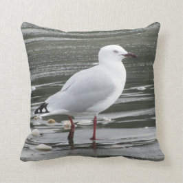 Cojín Decorativo Gaviota en el mar