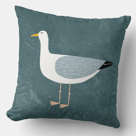 Cojín Decorativo Gaviota Náutica