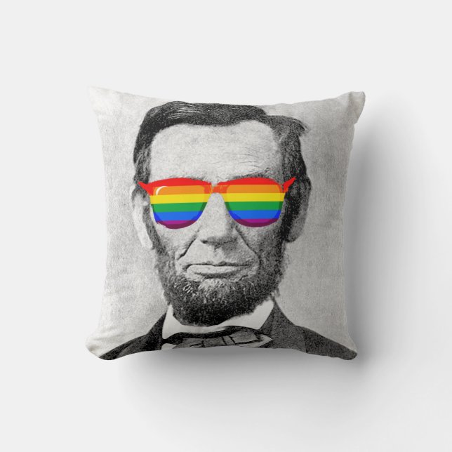 Cojín Decorativo Gaybraham Lincoln (Anverso)