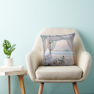 Cojín Decorativo Gazebo junto al mar con sofá