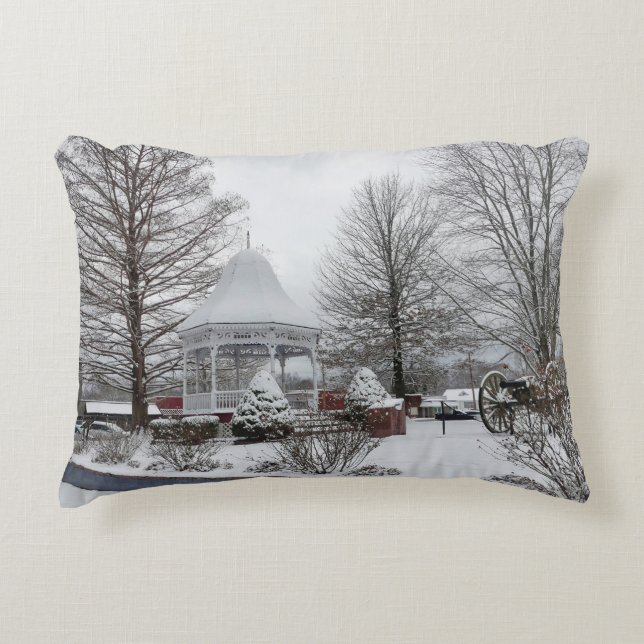 Cojín Decorativo Gazebo y Cannon (Anverso)