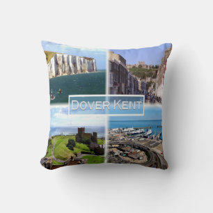 Cojín Decorativo GB Dover Kent - Dover Castle - White Cliff - Castl