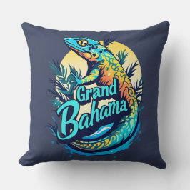 Cojín Decorativo Gecko Caribe de Gran Bahama