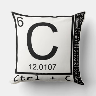 Cojín Decorativo ¡Geek Me! Copia de carbón