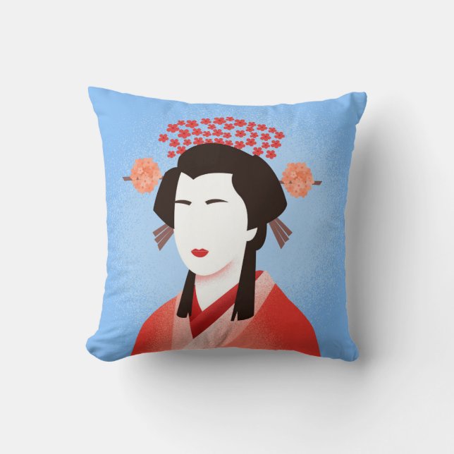 Cojín Decorativo Geisha (Anverso)