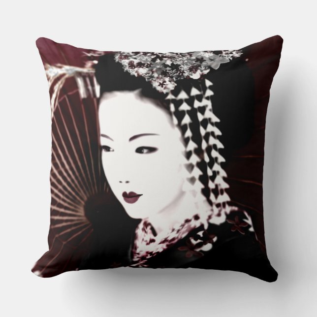 Cojín Decorativo Geisha (Anverso)
