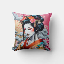 Geisha and Sakura: Japanese-Inspired Art