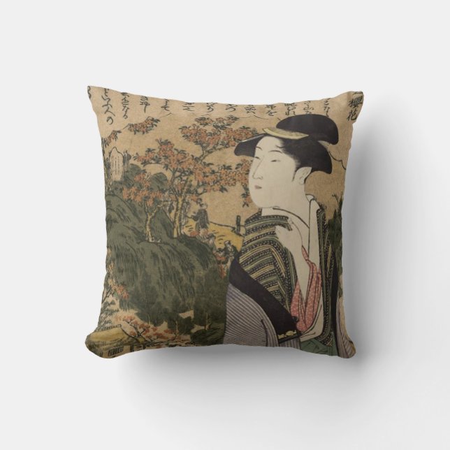 Cojín Decorativo Geisha Chica (Anverso)