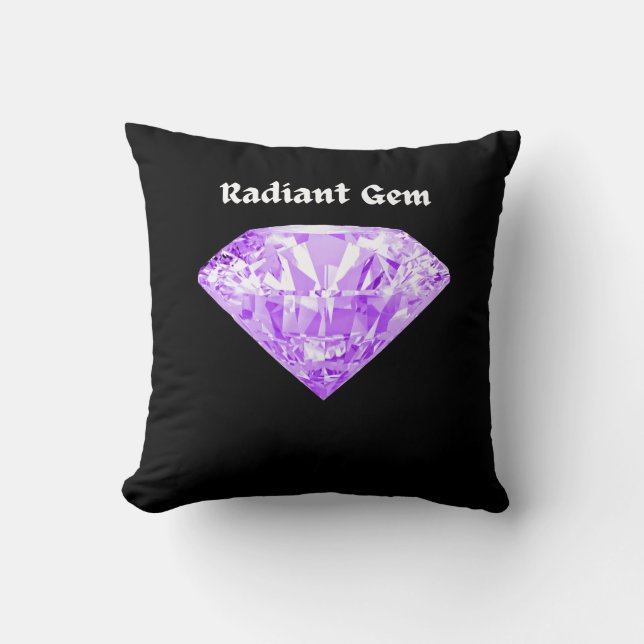 Cojín Decorativo Gema radiante (Anverso)