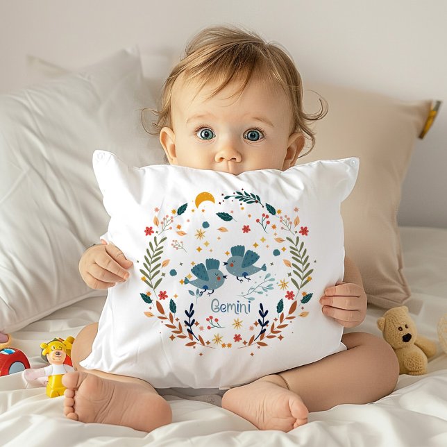 Cojín Decorativo Gemini Baby Zodiac Nursera Pillow (Subido por el creador)