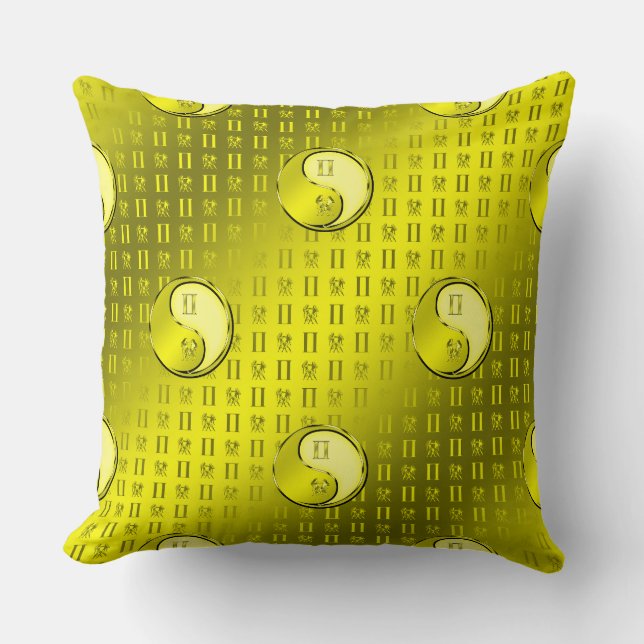 Cojín Decorativo Gemini los gemelos (Anverso)