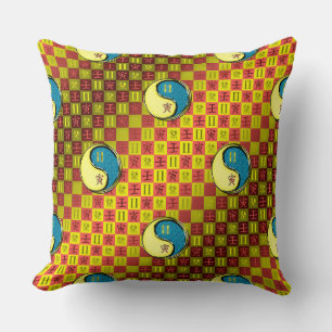Cojín Decorativo Géminis y Tigre de Agua