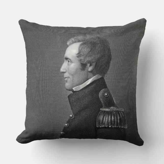 Cojín Decorativo General importante Edmund Pendleton Gaines (Anverso)