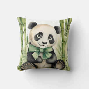 Cojín Decorativo Género del oso panda neutro