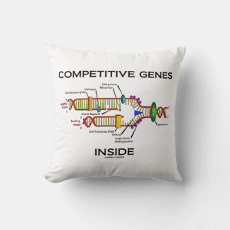 Cojín Decorativo Genes competitivos internos (replicación del ADN)