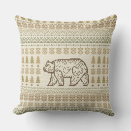 Cojín Decorativo Gente de oso del bosque