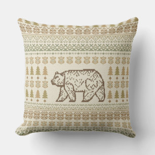 Cojín Decorativo Gente de oso del bosque