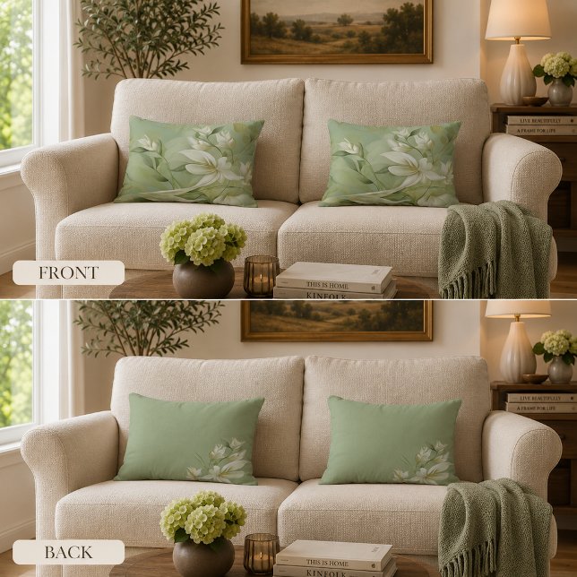 Cojín Decorativo Gente Espejo (Mirror People Accent Pillow
(Front and Back))