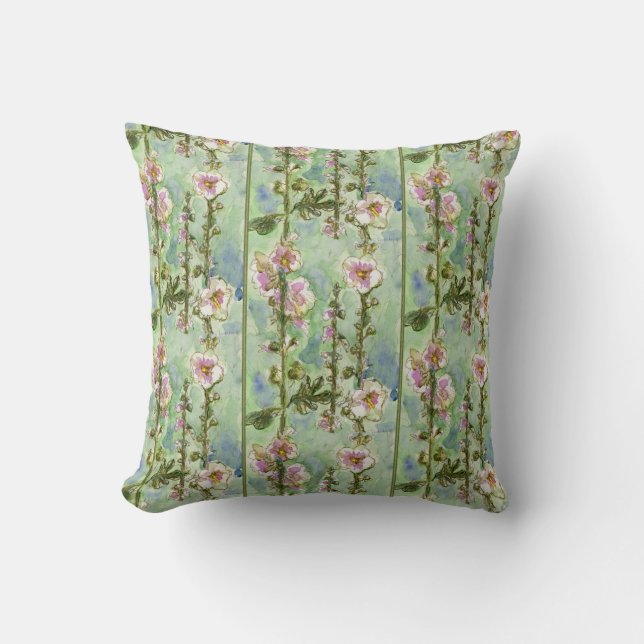 Cojín Decorativo Gentle Mallow por Alexandra Cook (Anverso)