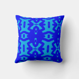 Cojín Decorativo Geo Intertwine Azul