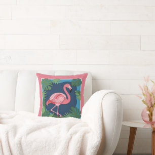 Cojín Decorativo Geo rosa Flamingo