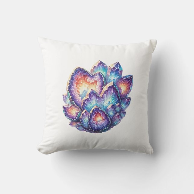 Cojín Decorativo Geode Crystal Cluster (Anverso)