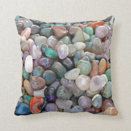 Cojín Decorativo Geología Rocks Gem semipreciado Piedra Quartz