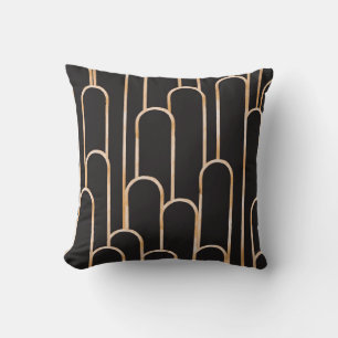 Cojín Decorativo Geometría Art Deco: fondo de escritorio acuarela d