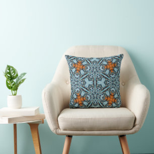 Cojín Decorativo Geometría Caleidoscópica