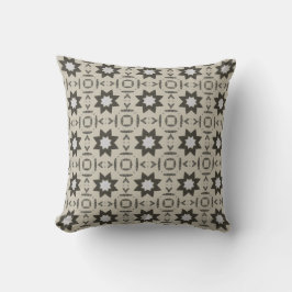 Cojín Decorativo Geometric Black and White Throw pillow