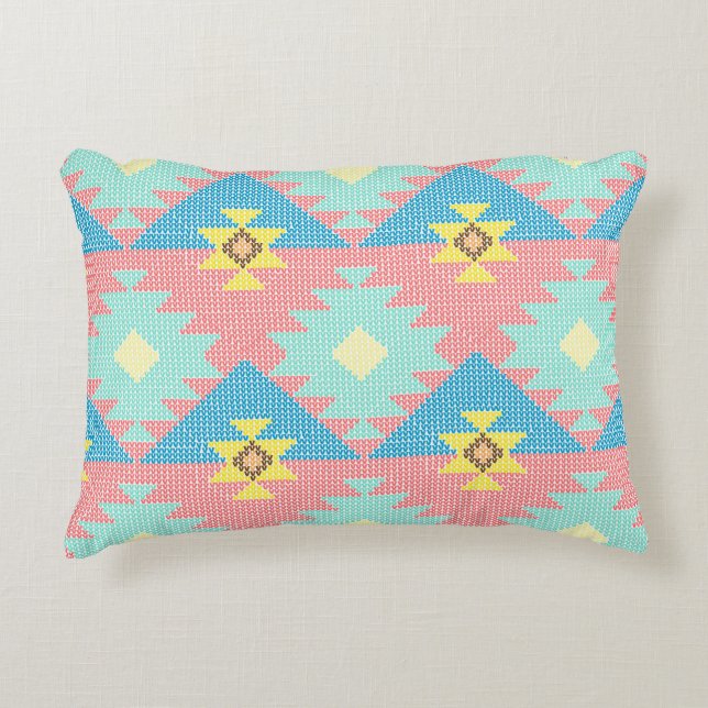 Cojín Decorativo Geometric seamless pattern design,  home decor ide (Anverso)