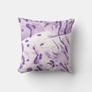 Cojín Decorativo Geométrica Animal Texturado. Cruces de lavanda. L