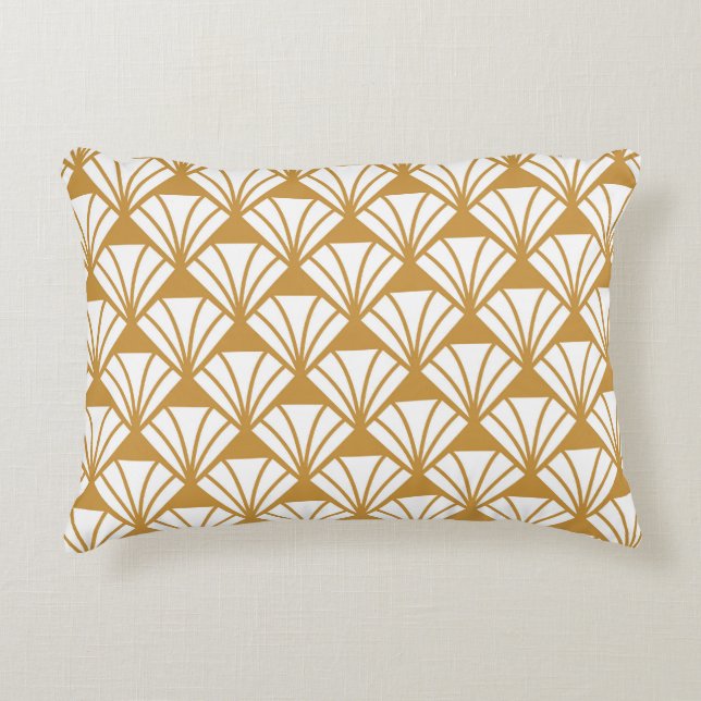 Cojín Decorativo Geométrica clásica: Elegancia Art Deco. (Anverso)