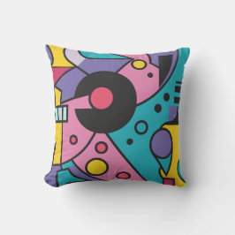 Cojín Decorativo Geométrico colorido en diferentes colores