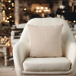 Cojín Decorativo geométrico de bonito beige