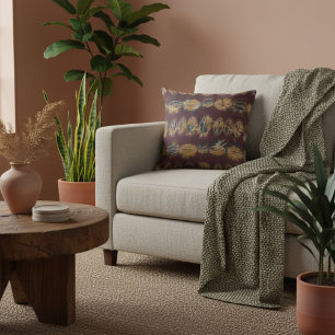 Cojín Decorativo Geométrico elegante contemporáneo chic retro