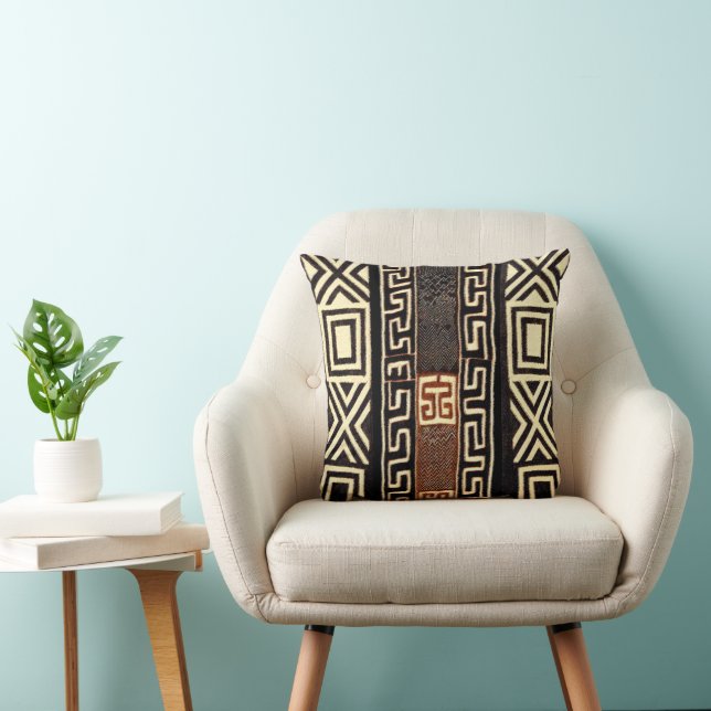 Cojín decorativo geométrico étnico (Silla)
