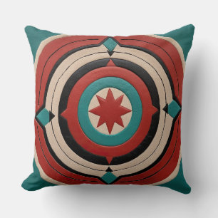 Cojín Decorativo Geométrico inspirado por Cherokee