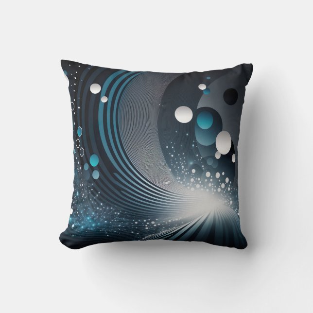 Cojín decorativo geométrico lindo (Anverso)