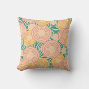 Cojín Decorativo Geométrico retro pastel