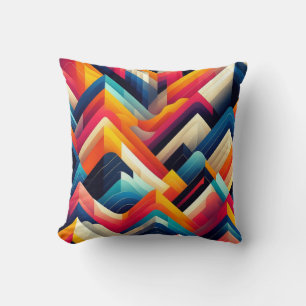 Cojín Decorativo Geométrico vibrante